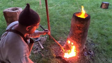 Iron smelting in the early medieval slag drop shaft furnace, making ...