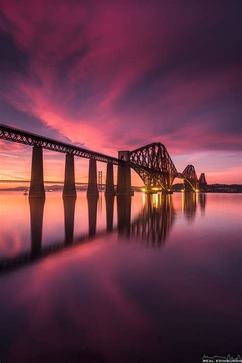 Limited Edition – Forth Bridge Sunset 7 Feb 2015 | Forth bridge, Fife ...