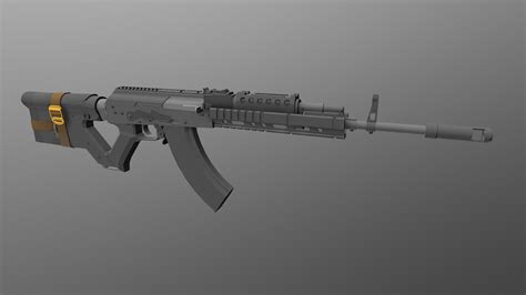 M762 Assault Rifle - Download Free 3D model by 417000 [57c1744] - Sketchfab