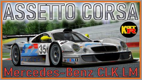 Mercedes-Benz CLK GTR LM - Free Car Mod - Assetto Corsa - YouTube