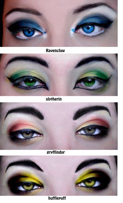 Harry Potter Makeup Looks - Slytherin Inspired Makeup Look Harry Potter ...