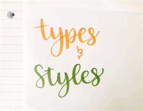 What Are The Different Calligraphy Styles & Types - Ximena Lettering