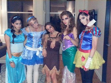 Zombie Disney Princesses Costumes