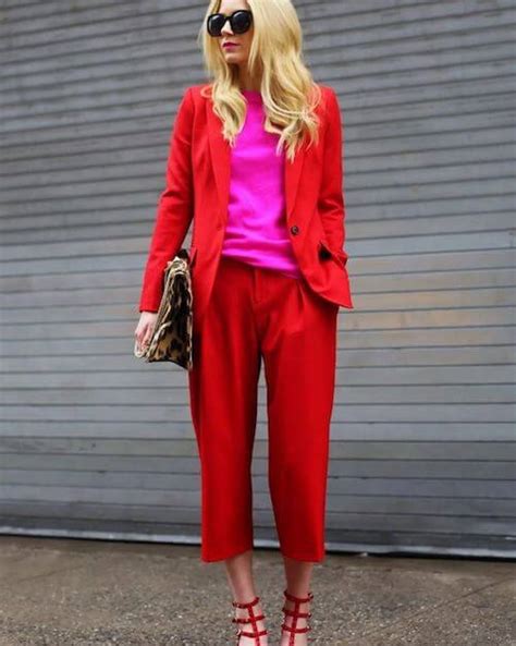 16 Pink and Red Outfit Ideas to Add Some Pop to Your Wardrobe - Girl ...