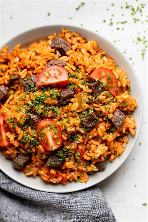 Jollof rice - Val Pressley