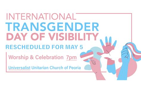 Trans Day of Visibility 2023 RESCHEDULED - Universalist Unitarian ...