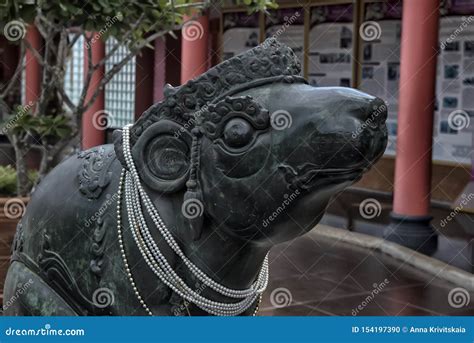 Statue of Rat or Mushika Vahana or Hindu God Ganeshas Mount As in ...