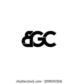 Bgc Letter Initial Monogram Logo Design Stock Vector (Royalty Free ...