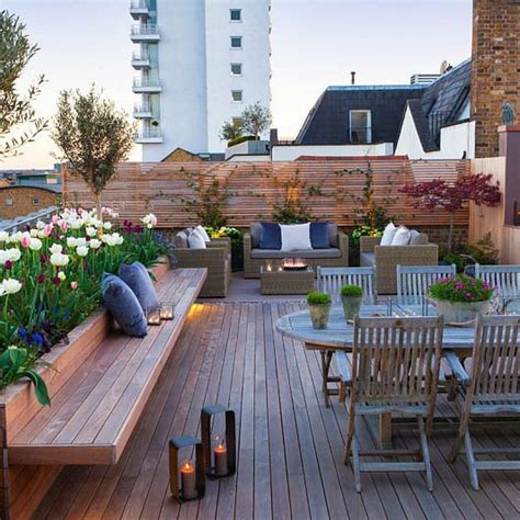 34 Nice Rooftop Terrace Design Ideas - MAGZHOUSE