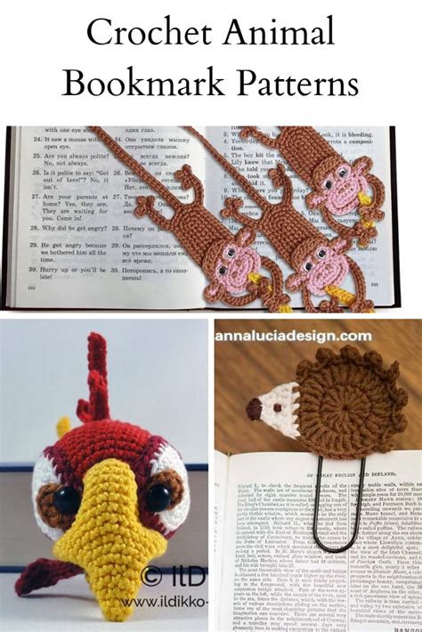 8 Adorable Crochet Animal Bookmark Patterns For A Creative Mind