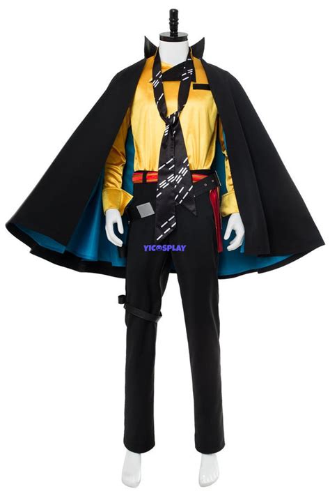 Star Wars: The Rise of Skywalker Lando Calrissian Cosplay Costume ...