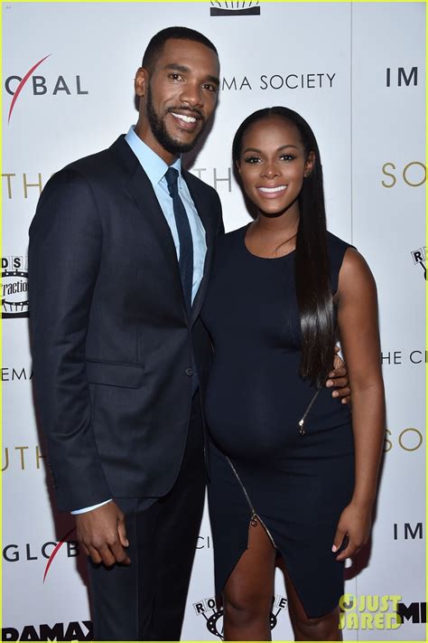 Photo: tika sumpter shows off baby bump at southside with you premiere ...