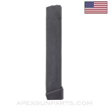 Scherer Manufactured Glock 21 Gen 1-3 Magazine, 28rd, .45 Auto *Fair*