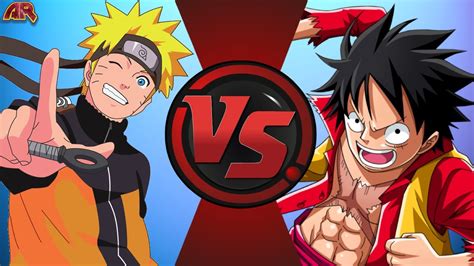 NARUTO vs LUFFY! (Naruto vs One Piece) Cartoon Fight Club Episode 133 ...