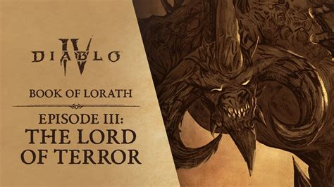 The Book of Lorath - Third Diablo 4 Lore Video Released - Wowhead News