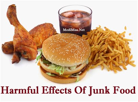 Harmful Effects Of Junk Food - SkinnyZine