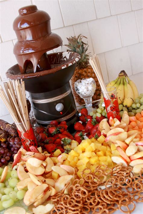 Chocolate Fountain w/Condiments Provided by Floral Expressions, by the ...