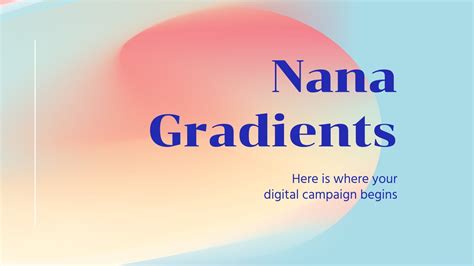 Free Gradient Google Slide themes and PowerPoint templates