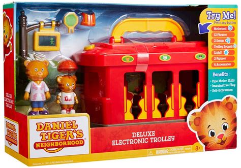 Daniel Tigers Neighborhood Deluxe Electronic Trolley Playset Damaged ...