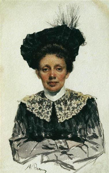 Portrait of an Unknown Woman - Ilya Repin - WikiArt.org