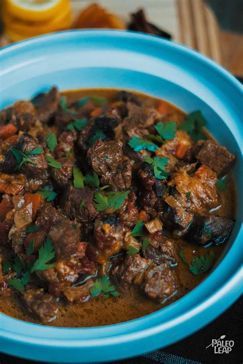 Slow Cooker Moroccan Lamb Stew Recipe | Paleo Leap