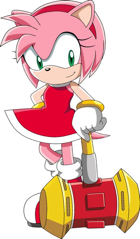 Sonic X Amy Rose (PNG) by jacobstout on DeviantArt