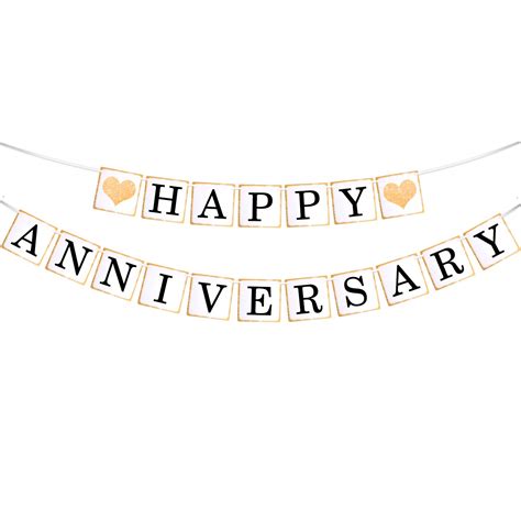 Happy Anniversary Banner Clip Art