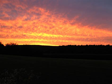 NY-PA July 22 2007 Sunset in Elverson PA.JPG | Pam & I stopp… | Flickr