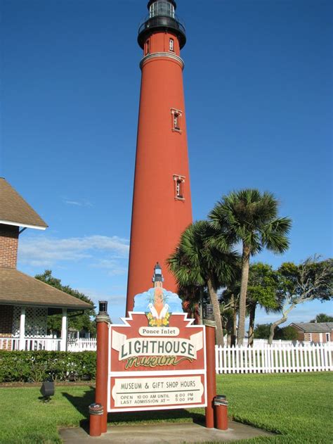 Ponce de Leon Lighthouse ~ Florida | Ponce inlet lighthouse, Ponce ...