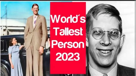 Tallest Person in The World 2023 - List of tallest people, Height ...