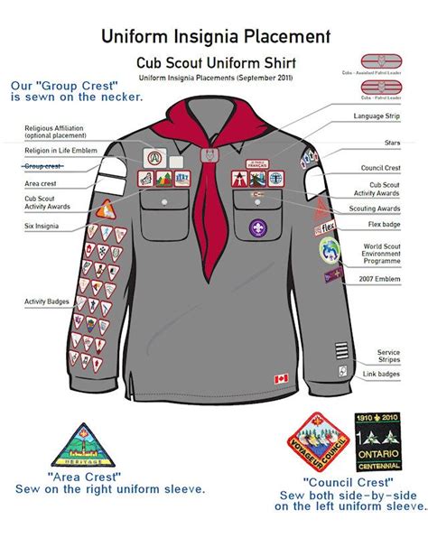 Ultimate cub scout patch badge placement guide 2023 – Artofit