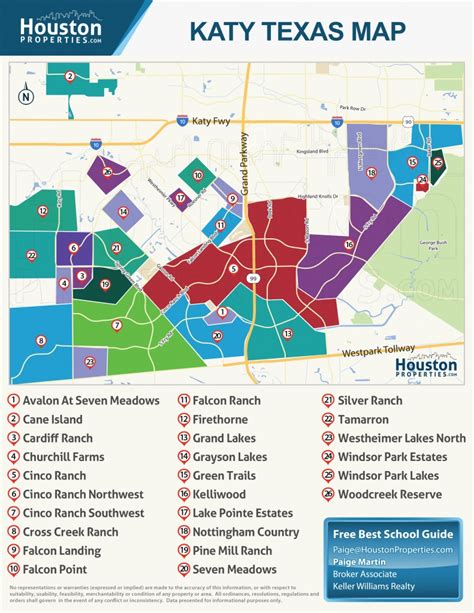 What Are The City Limits Of Katy? | City Of Katy, Tx - Map Of Cinco ...