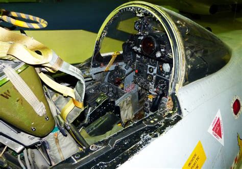 Close-up of Cockpit of F-4 Phantom, American Jet of the Vietnam War ...