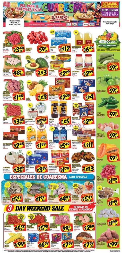 El Rancho Supermercado Weekly ad valid from 03/09/2022 to 03/15/2022 ...