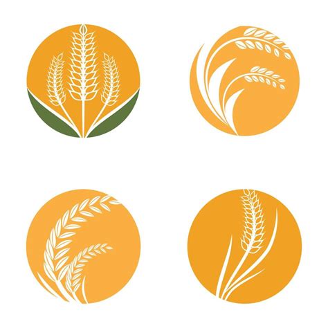 Wheat Logo template vector illustration design 11139581 Vector Art at ...