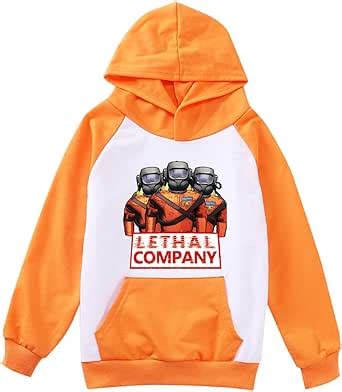 Kids Lethal Company Hoodie Lethal Company Employee Costume Lethal ...