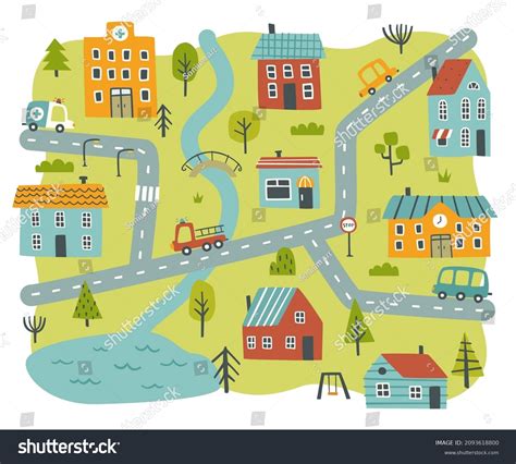 6,458 Home School Map Images, Stock Photos & Vectors | Shutterstock