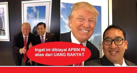 Beredar Meme Fadli Zon Kala Hadiri Kampanye Donald Trump - TeknoFlas