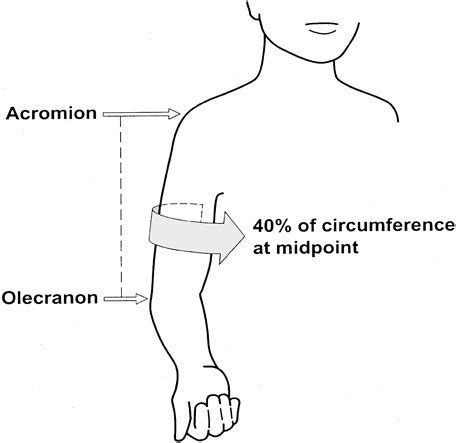 Pediatric Blood Pressure Cuff Size Chart - Chart Examples