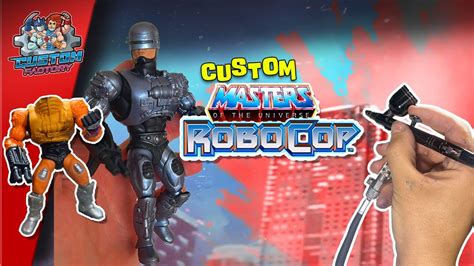 264 - Custom MOTU•COP, robocop Motu, WIP, tutorial, repaint, custom ...