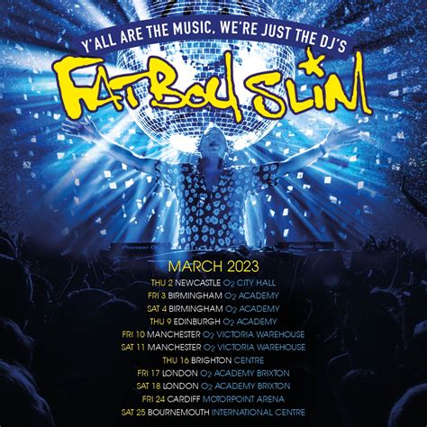 FATBOY SLIM ANNOUNCES HUGE 2023 UK TOUR - Essex Magazine