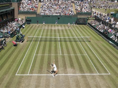 Grass Tennis Court Wimbledon