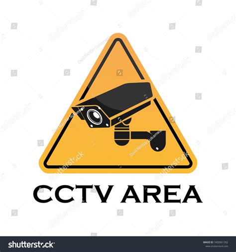 Cctv Design Logo Template Illustration Stock Vector (Royalty Free ...