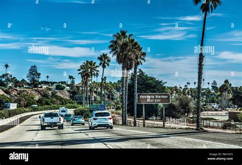 Traffic on 101 freeway in Los Angeles Stock Photo - Alamy