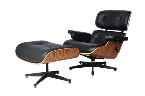 Eames Lounge Chair SET Met Ottoman in Palissander – Luiestoel.com