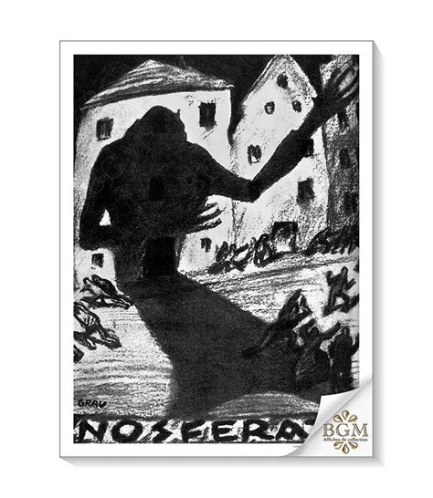 NOSFERATU Collector's movie poster (1922) F.W. Murnau, Max Schreck