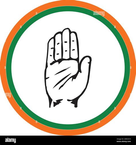 INC party, Indian National Congress party flag, Political Party sign ...