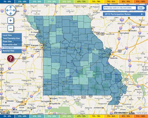 Census Uses Online Map To Track The Count : NPR