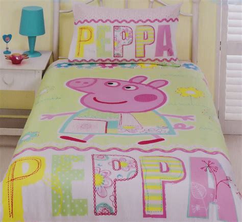 Peppa Pig Summer Quilt Cover Set