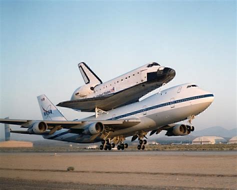 46 Years Ago A Modified Boeing 747 Carried A Space Shuttle For The ...